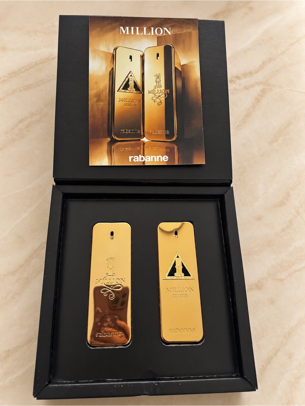 Rabanne Men 1 MILLION ELIXIR and 1 MILLION ELIXIR gift box!